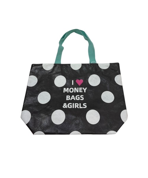 Never mind the XU(ネバーマインドザエックスユー)の「【Never mind the XU】graphic tote bag 2 / 【ネバーマインド ザ エックスユー】グラフィックビッグトートバッグ2(トートバッグ・レディース・ピンク・ONE SIZE)」の3枚目の写真