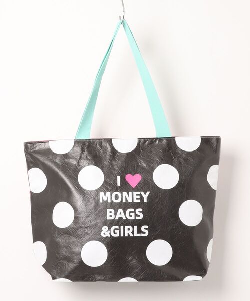 Never mind the XU（ネバーマインドザエックスユー）の「【Never mind the XU】graphic tote bag 2 / 【ネバーマインド ザ エックスユー】グラフィックビッグトートバッグ2（トートバッグ・レディース・ピンク・ONE SIZE）」の13枚目の写真