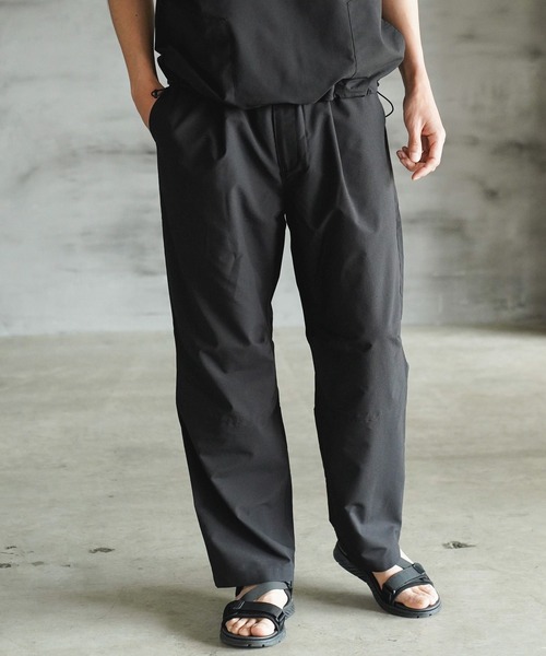 THOUSAND MILE（サウザンドマイル）の「【THOUSAND MILE(サウザンドマイル)】別注セットアップ[吸水速乾・UVカット]（Tシャツ/カットソー・メンズ・クリアグリーン/ブラック・MEDIUM/LARGE）」の11枚目の写真