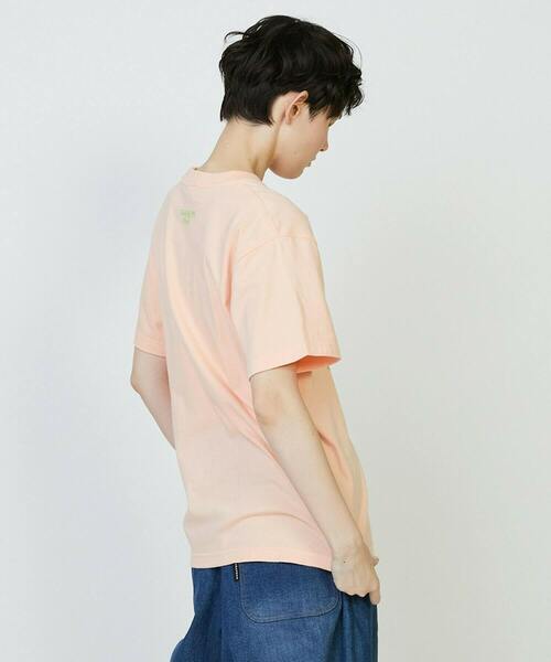 FRAPBOIS PARK(フラボアパーク)の「ギンガムパーキー Tシャツ(Tシャツ/カットソー・レディース・ネイビー/ピンク/ホワイト・2/1)」の13枚目の写真