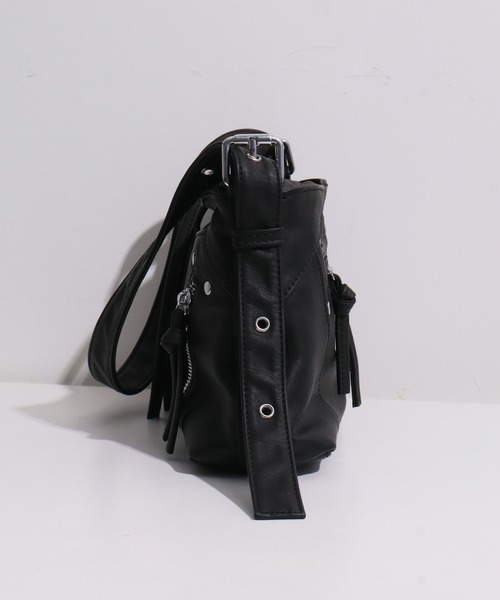 NOGLE(ノグル)の「【NOGLE select/ノグルセレクト】マルチポケットショルダーバッグ(ショルダーバッグ・レディース・ライトグレー/ブラック・FREE)」の15枚目の写真