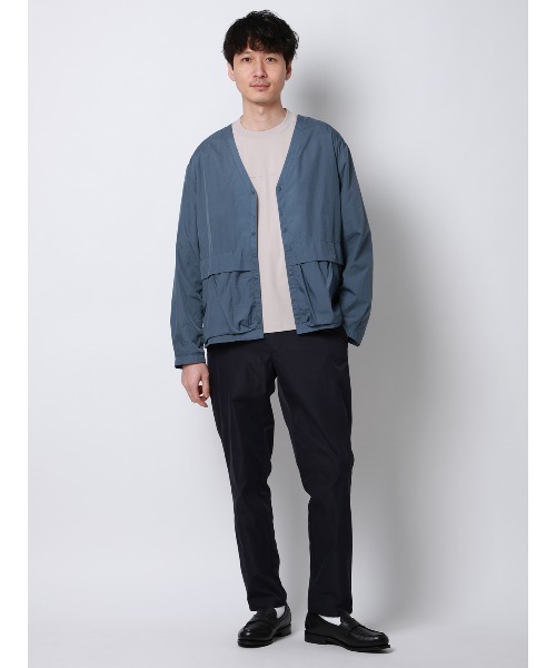 FLAT(フラット)の「FLAT/Tシャツ/半袖/接触冷感/ナイロンスムース/無地(Tシャツ/カットソー・メンズ・ブラック/サックスブルー/ライトグレー・S/M/L)」の21枚目の写真
