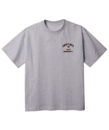 チルアウトベアドローイングオーバーサイズ半袖Tシャツ[メラングレー]