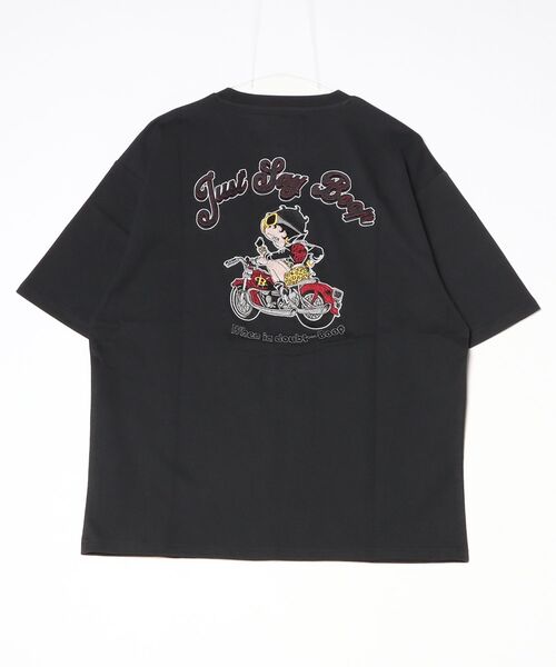 ARCADE（アーケード）の「Betty Boop【ベティー ブープ】ベティちゃん 半袖Tシャツ /風神雷神 バイク 羽 バブ龍 FLEISCHER（Tシャツ/カットソー・メンズ・ホワイト系4/ブラック系1/ブラック系3/ホワイト系3/ブラック系2/ブラック系4/ホワイト系2/ホワイト系1・L/M）」の18枚目の写真