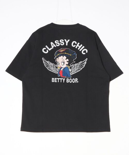 ARCADE（アーケード）の「Betty Boop【ベティー ブープ】ベティちゃん 半袖Tシャツ /風神雷神 バイク 羽 バブ龍 FLEISCHER（Tシャツ/カットソー・メンズ・ホワイト系4/ブラック系1/ブラック系3/ホワイト系3/ブラック系2/ブラック系4/ホワイト系2/ホワイト系1・L/M）」の20枚目の写真