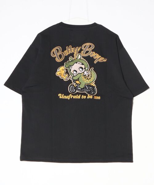ARCADE（アーケード）の「Betty Boop【ベティー ブープ】ベティちゃん 半袖Tシャツ /風神雷神 バイク 羽 バブ龍 FLEISCHER（Tシャツ/カットソー・メンズ・ホワイト系4/ブラック系1/ブラック系3/ホワイト系3/ブラック系2/ブラック系4/ホワイト系2/ホワイト系1・L/M）」の22枚目の写真