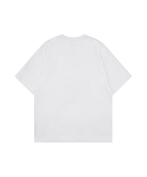 HOOK(フック)の「HOOK ブラーアート × スローガン グラフィックT (SS)(Tシャツ/カットソー・メンズ・ブラック/ホワイト・L/M)」の8枚目の写真