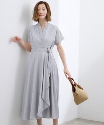 ラップワンピース カシュクール」に該当するワンピースファッション