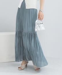 URBAN RESEARCH ROSSO WOMEN | シアーオーガンジープリーツスカート(スカート)