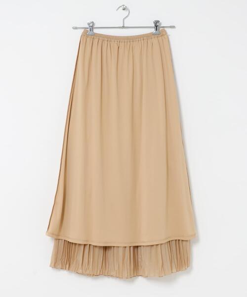 URBAN RESEARCH ROSSO WOMEN(アーバンリサーチ ロッソ)の「シアーオーガンジープリーツスカート(スカート・レディース・ホワイト/ミント/ベージュ系その他・FREE)」の7枚目の写真