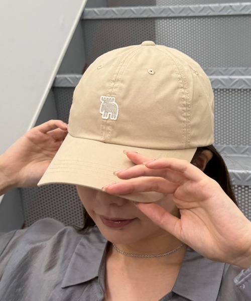 moz（モズ）の「【MOZ】ツイルキャップ 161-0045（キャップ・メンズ・ベージュ/ライトベージュ/チャコールグレー/ブラック・FREE）」の3枚目の写真