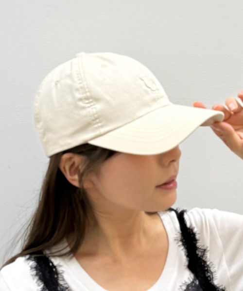 moz（モズ）の「【MOZ】ツイルキャップ 161-0045（キャップ・メンズ・ベージュ/ライトベージュ/チャコールグレー/ブラック・FREE）」の4枚目の写真