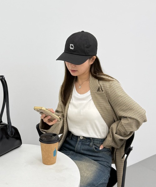 moz（モズ）の「【MOZ】ツイルキャップ 161-0045（キャップ・メンズ・ベージュ/ライトベージュ/チャコールグレー/ブラック・FREE）」の8枚目の写真