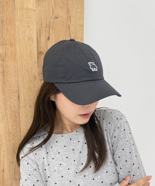 moz(モズ)の「【MOZ】ツイルキャップ 161-0045(キャップ・メンズ・ベージュ/ライトベージュ/チャコールグレー/ブラック・FREE)」の6枚目の写真