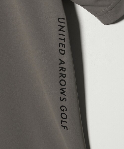 UNITED ARROWS GOLF(ユナイテッドアローズゴルフ)の「メンズ スムース モックネック シャツ UV 接触冷感 吸水速乾(Tシャツ/カットソー・メンズ・ネイビー/ベージュ/ホワイト・L/M/XL)」の12枚目の写真