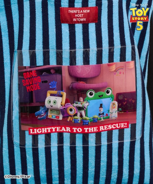 Disney(ディズニー)の「【TOY STORY 5】ストライプパイルトートBAG(トートバッグ・レディース・ベージュ/ブルー・FREE)」の14枚目の写真