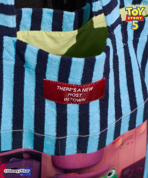 Disney(ディズニー)の「【TOY STORY 5】ストライプパイルトートBAG(トートバッグ・レディース・ベージュ/ブルー・FREE)」の15枚目の写真