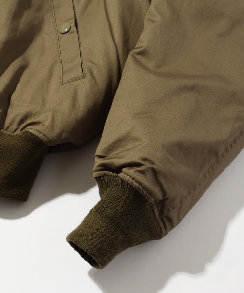 HOUSTON(ヒューストン)の「【HOUSTON/ヒューストン】B-15A FLIGHT JACKET/フライトジャケット(ミリタリージャケット・メンズ・オリーブドラブ・36/38/40/42)」の10枚目の写真