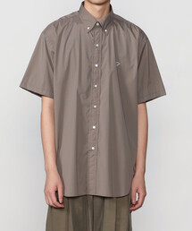 SCYE BASICS | 〈別注〉ナイロン ボタンダウン半袖シャツ MEN