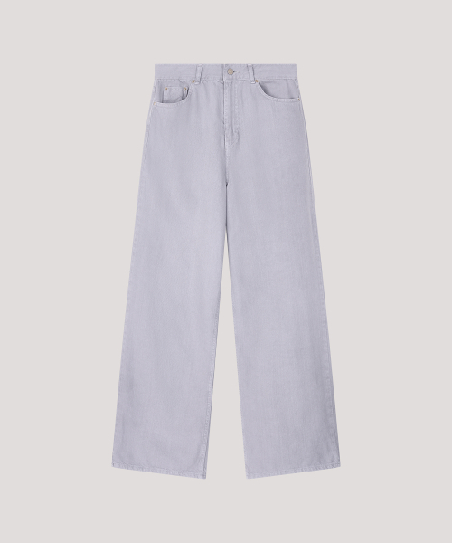 THE LILLE(ザ リル)の「Gray wide denim(デニムパンツ・レディース・その他・MEDIUM/SMALL)」の2枚目の写真