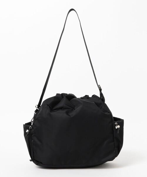 Demi-Luxe BEAMS(デミルクス ビームス)の「NOMADIS / SQUASH ナイロン バッグ(トートバッグ・レディース・ブラック/ダークブラウン・ONE SIZE)」の5枚目の写真