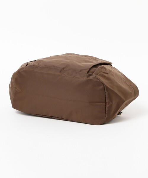 Demi-Luxe BEAMS(デミルクス ビームス)の「NOMADIS / SQUASH ナイロン バッグ(トートバッグ・レディース・ブラック/ダークブラウン・ONE SIZE)」の10枚目の写真