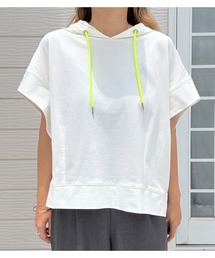 Q | BOXシルエットフーディープルオーバー(パーカー)