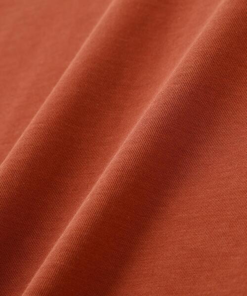 YLEVE（イレーヴ）の「YLEVE / ORGANIC COTTON BIO T-SHIRT（Tシャツ/カットソー・レディース・イエロー/ブラウン/ネイビー/ホワイト・1）」の16枚目の写真