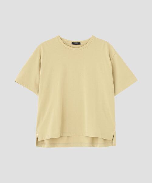 YLEVE（イレーヴ）の「YLEVE / ORGANIC COTTON BIO T-SHIRT（Tシャツ/カットソー・レディース・イエロー/ブラウン/ネイビー/ホワイト・1）」の18枚目の写真