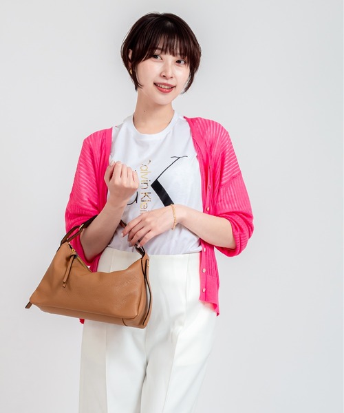 LORISTELLA(ロリステッラ)の「【LORISTELLA/ロリステッラ】2WAY レザーハンドバッグ イタリア製 LACEY(ショルダーバッグ・レディース・ブラウン/ブラック・FREE)」の12枚目の写真
