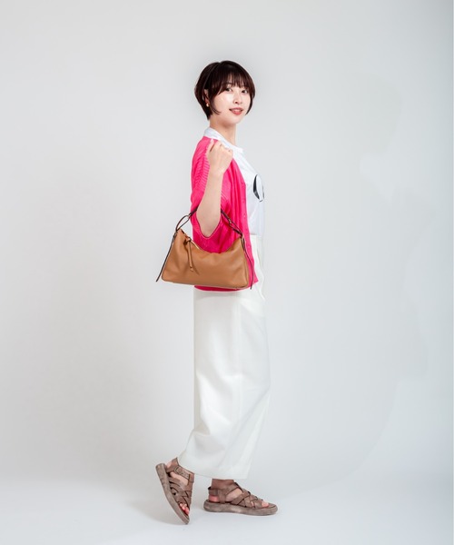 LORISTELLA(ロリステッラ)の「【LORISTELLA/ロリステッラ】2WAY レザーハンドバッグ イタリア製 LACEY(ショルダーバッグ・レディース・ブラウン/ブラック・FREE)」の14枚目の写真