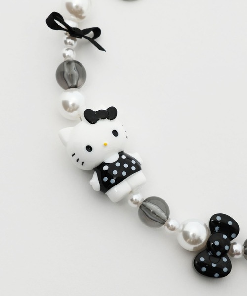 LOWRYS FARM(ローリーズファーム)の「【HELLO KITTY】DOTストラップ 759895 /GOODS(スマホグッズ・レディース・ブラック/ブラウン/レッド・FREE)」の12枚目の写真