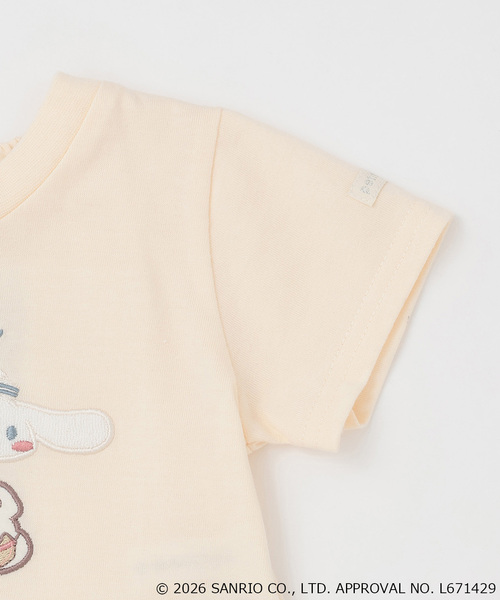 petit main(プティマイン)の「【サンリオキャラクターズ/冷感】チュールドッキング半袖Tシャツ(Tシャツ/カットソー・キッズ・ネイビー/アイボリー/ライトピンク・130cm/80cm/110cm/100cm/120cm/90cm)」の11枚目の写真