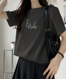 きれいめに着回せる◎【フレンチロゴ ベーシック Tシャツ】