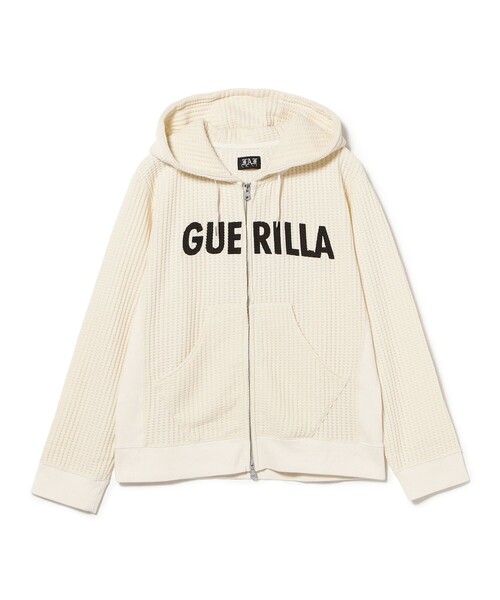 FAF(フェイク アス フラワーズ)の「FAF(Fake As Flowers)/ GUERILLA HOODIE(パーカー・メンズ・ナチュラル・XL/L/M)」の1枚目の写真