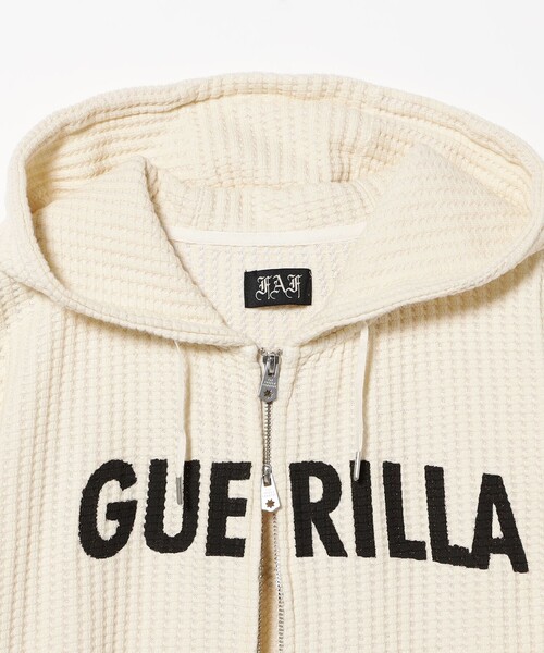 FAF(フェイク アス フラワーズ)の「FAF(Fake As Flowers)/ GUERILLA HOODIE(パーカー・メンズ・ナチュラル・XL/L/M)」の3枚目の写真