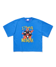 1993STUDIO（1993スタジオ）の「ノスタルジア オーバーサイズ グラフィック Tシャツ_ブルー（Tシャツ/カットソー）」
