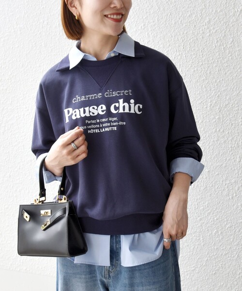 SHIPS for women｜シップス フォー ウィメンのスウェット（ブルー