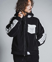 seventy seven（セブンティセブン）の「mj11756- boa hoodie jacket ボアフーディージャケット(7726W030)（その他アウター）」