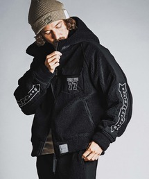 seventy seven（セブンティセブン）の「mj11756- boa hoodie jacket ボアフーディージャケット(7726W030)（その他アウター）」