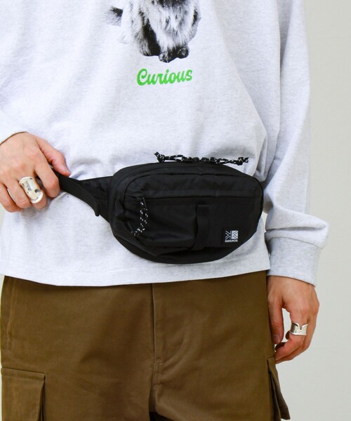 karrimor（カリマー）の「【karrimor】grab fanny pack ナイロン/ウエストポーチ/ユニセックス（ボディバッグ/ウエストポーチ・メンズ・ブラック・FREE）」の8枚目の写真