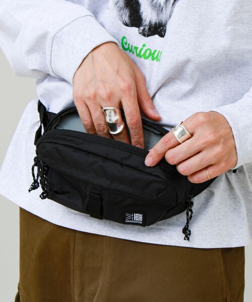 karrimor（カリマー）の「【karrimor】grab fanny pack ナイロン/ウエストポーチ/ユニセックス（ボディバッグ/ウエストポーチ・メンズ・ブラック・FREE）」の9枚目の写真