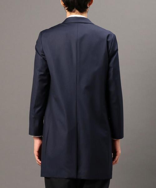 MONKEY TIME（モンキータイム）の「＜monkey time＞ ギャバ 2ボタン チェスターコート◆（チェスターコート・メンズ・ブラック/ネイビー・X-LARGE/MEDIUM/SMALL/LARGE）」の14枚目の写真