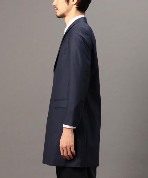 MONKEY TIME（モンキータイム）の「＜monkey time＞ ギャバ 2ボタン チェスターコート◆（チェスターコート・メンズ・ブラック/ネイビー・X-LARGE/MEDIUM/SMALL/LARGE）」の15枚目の写真