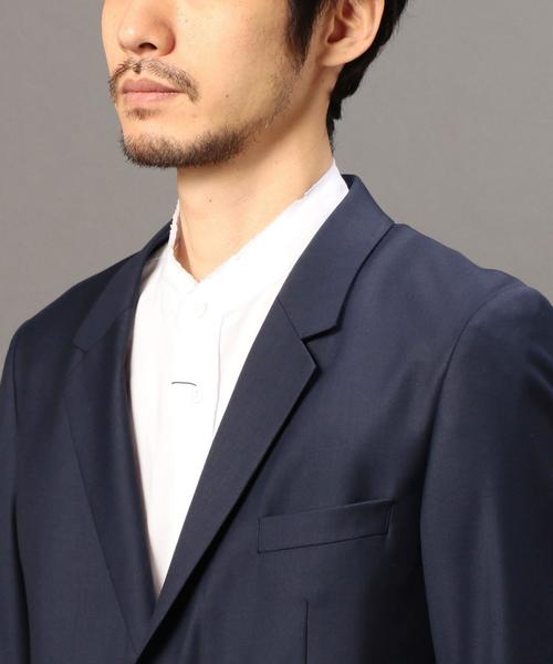 MONKEY TIME（モンキータイム）の「＜monkey time＞ ギャバ 2ボタン チェスターコート◆（チェスターコート・メンズ・ブラック/ネイビー・X-LARGE/MEDIUM/SMALL/LARGE）」の17枚目の写真