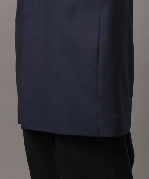 MONKEY TIME（モンキータイム）の「＜monkey time＞ ギャバ 2ボタン チェスターコート◆（チェスターコート・メンズ・ブラック/ネイビー・X-LARGE/MEDIUM/SMALL/LARGE）」の9枚目の写真