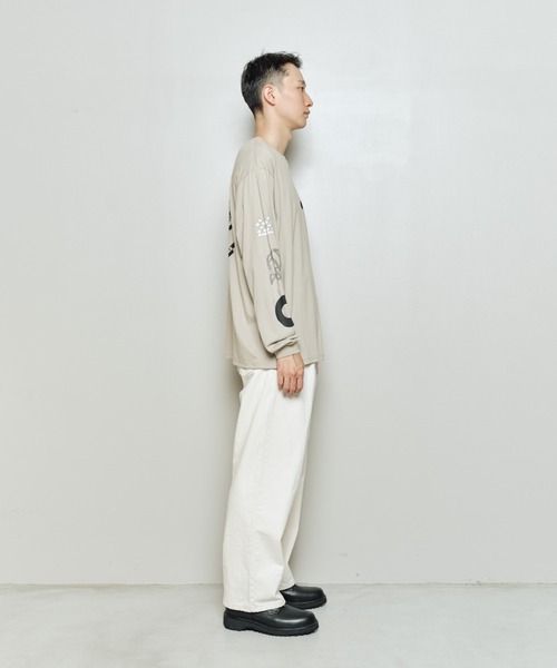 bal(バル)の「keikawasaki 3(Tシャツ/カットソー・メンズ・ホワイト/ブラック/ブラウン/グレー・3/2/1/0)」の12枚目の写真