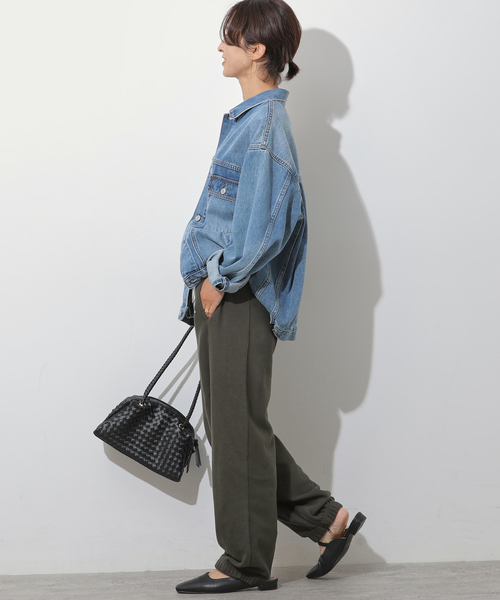 Champion(チャンピオン)の「別注【MISATO×Champion】 スウェットパンツ(スウェットパンツ・レディース・ブラック系その他/アイボリー・MEDIUM)」の14枚目の写真