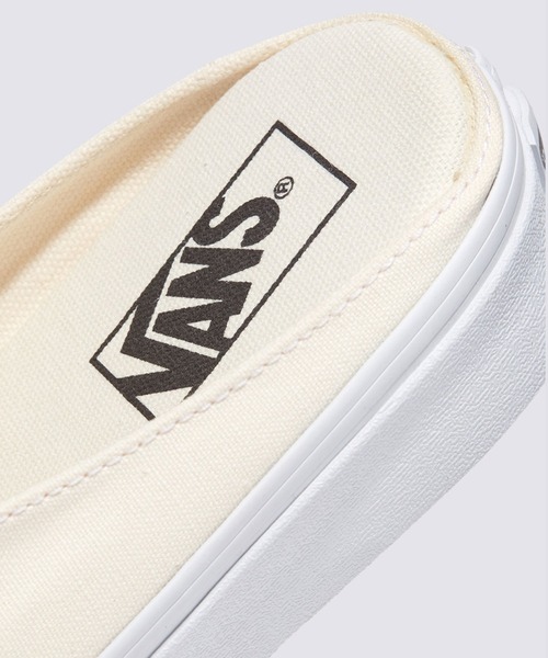 VANS（バンズ）の「クラシック スリッポン ミュール / UA Classic Slip-On M (Checkerb VN0004KTEO11（スリッポン・メンズ・ブラック×ホワイト・4）」の6枚目の写真