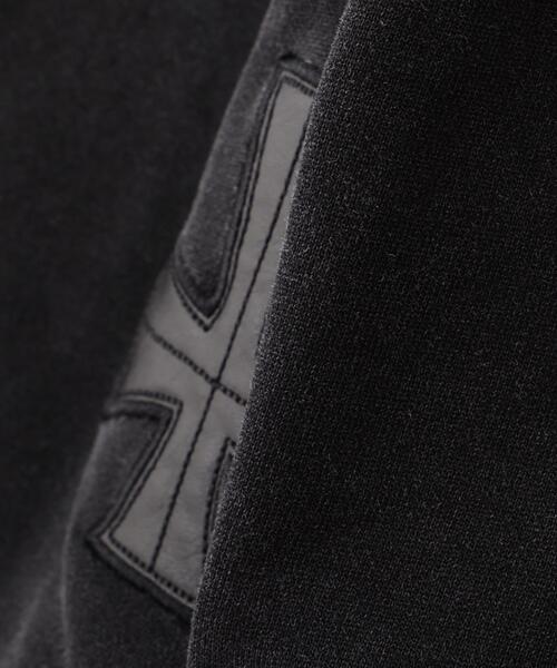 UNKNOWN LONDON（アンノウン・ロンドン）の「UNKNOWNLONDON/アンノウンロンドン/【LHP EXCLUSIVE】LEATHER CROSS BUGGY SHORTS（スウェットパンツ・レディース・ブラック/ホワイト・S/L/M）」の9枚目の写真